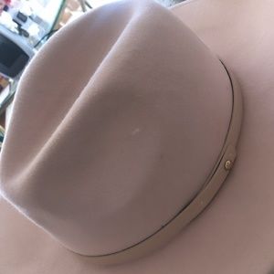 Free People Pink Fedora Hat